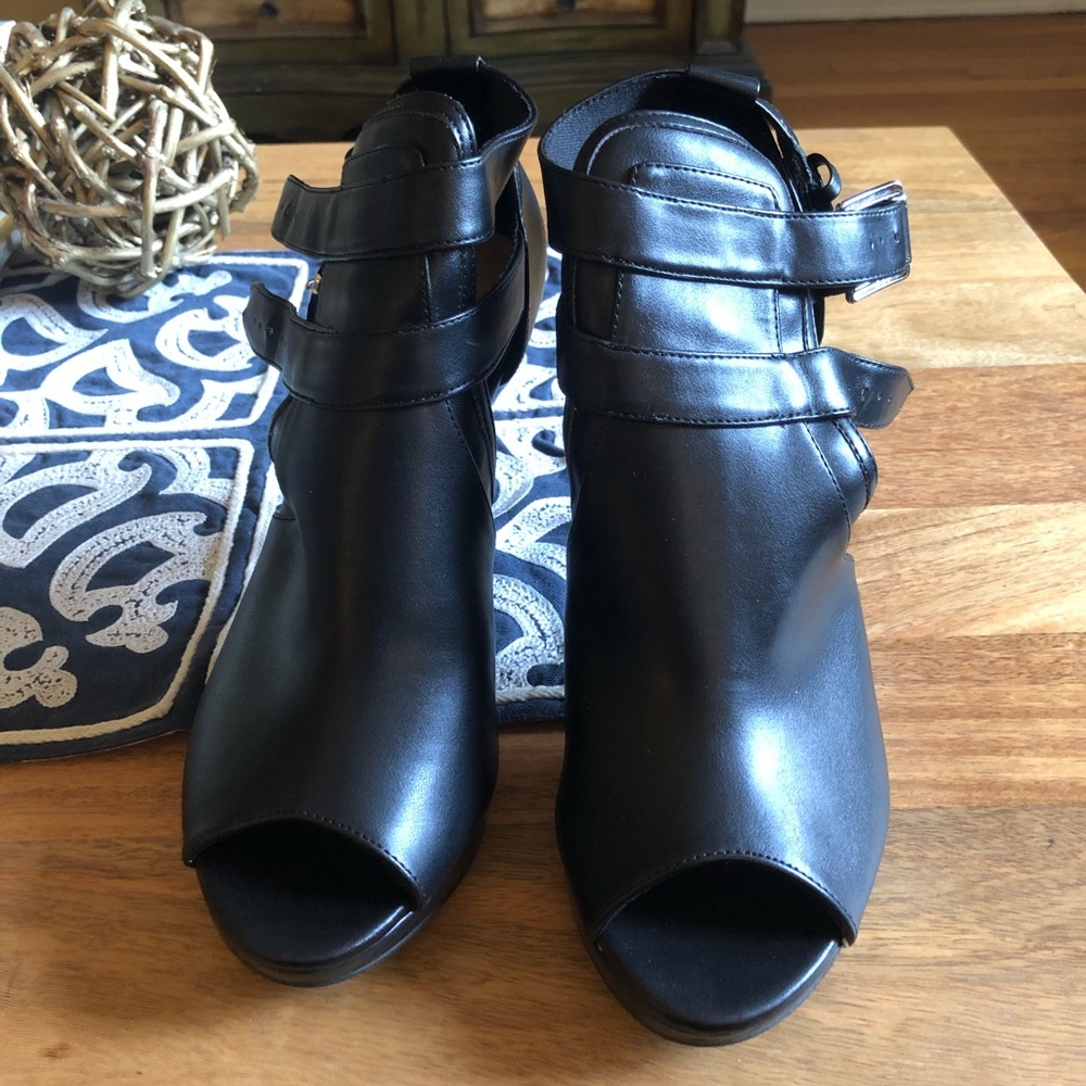 Black booties